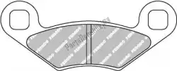 Here you can order the brake pad fdb2055sg brake pads sinter from Ferodo, with part number 0952055X: