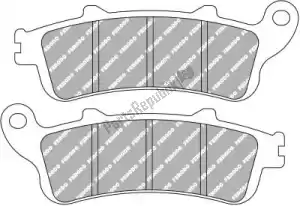 FERODO 0952073S klocki hamulcowe fdb2073st spiekane klocki hamulcowe - Dół