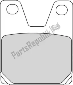FERODO 0952084S remblok fdb2084st brake pads sinter - Onderkant