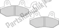 0952087E, Ferodo, Brake pad fdb2087ef brake pads organic    , New