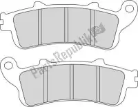 0952098, Ferodo, Remblok fdb2098p brake pads organic    , Nieuw