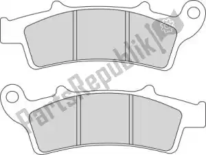 FERODO 0952105E remblok fdb2105ef brake pads organic - Onderkant