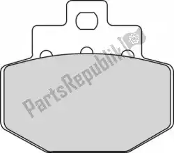 remblok fdb2115p brake pads organic van Ferodo, met onderdeel nummer 0952115, bestel je hier online: