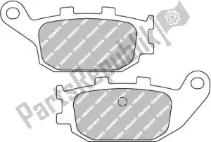 FERODO 0952130Y brake pad fdb2130ag brake pads organic - Bottom side