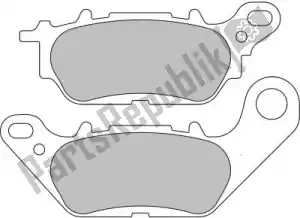 FERODO 0952238E brake pad fdb2238ef brake pads organic - Bottom side