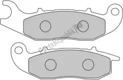 Here you can order the brake pad fdb2242p brake pads organic from Ferodo, with part number 0952242: