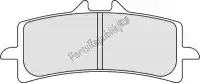 0952260Z, Ferodo, Brake pad fdb2260zrac brake pads sinter racing    , New