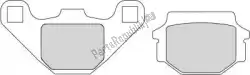 remblok fdb314p brake pads organic van Ferodo, met onderdeel nummer 095314, bestel je hier online: