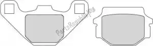FERODO 095314 remblok fdb314p brake pads organic - Onderkant