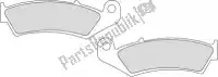 095496, Ferodo, Brake pad fdb496p brake pads organic    , New