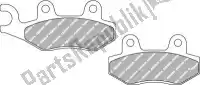 095497S, Ferodo, Brake pad fdb497st brake pads sinter    , New