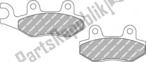 FERODO 095497S brake pad fdb497st brake pads sinter - Bottom side