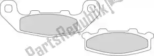 FERODO 095508 brake pad fdb508p brake pads organic - Bottom side