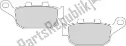 remblok fdb531p brake pads organic van Ferodo, met onderdeel nummer 095531, bestel je hier online: