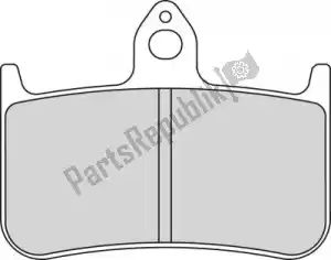 FERODO 095533S remblok fdb533st brake pads sinter - Onderkant