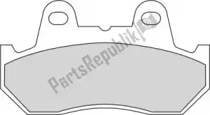FERODO 095538 brake pad fdb538p brake pads organic - Bottom side