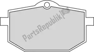 FERODO 095583 brake pad fdb583p brake pads organic - Bottom side
