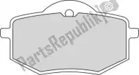 095591, Ferodo, Remblok fdb591p brake pads organic    , Nieuw