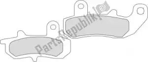 FERODO 095607 brake pad fdb607p brake pads organic - Bottom side