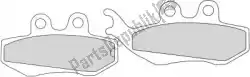remblok fdb677ef brake pads organic van Ferodo, met onderdeel nummer 095677E, bestel je hier online: