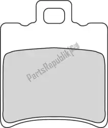 remblok fdb680ef brake pads organic van Ferodo, met onderdeel nummer 095680E, bestel je hier online: