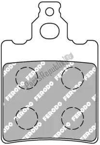 FERODO 095694X remblok fdb694sg brake pads sinter - Onderkant