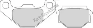 FERODO 095828 brake pad fdb828p brake pads organic - Bottom side