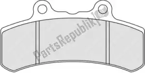 FERODO 095847 brake pad fdb847p brake pads organic - Bottom side