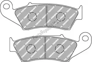 FERODO 095892X pastilha de freio fdb892sg pastilhas de freio sinter - Lado inferior