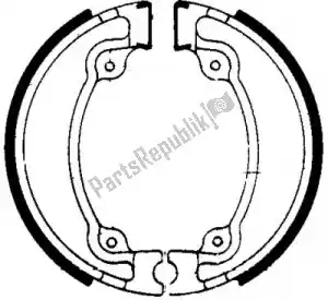 FERODO 097709 shoe fsb709 brake shoes - Bottom side