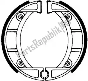 FERODO 097907 shoe fsb907 brake shoes - Bottom side