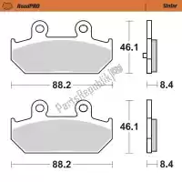 6257400603, Moto Master, Remblok 400603, brake pads sinter    , Nieuw