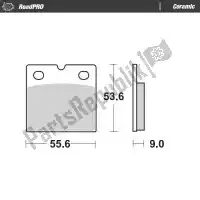 6257401604, Moto Master, Pastilla de freno 401604, pastillas de freno orgánicas    , Nuevo