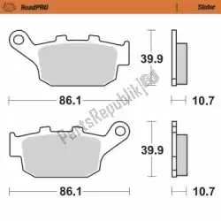 remblok 402202, brake pads sinter van Moto Master, met onderdeel nummer 6257402202, bestel je hier online: