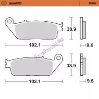 6257402601, Moto Master, Pastilla de freno 402601, pastillas de freno sinterizadas    , Nuevo