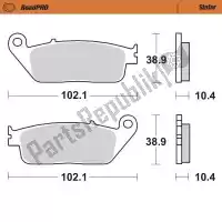 6257403002, Moto Master, Pastiglie freno 403002, pastiglie freno sinterizzate    , Nuovo