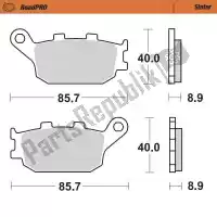 6257403102, Moto Master, Remblok 403102, brake pads sinter    , Nieuw