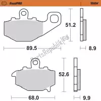 6257403702, Moto Master, Pastiglie freno 403702, pastiglie freno sinterizzate    , Nuovo