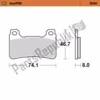 6257406401, Moto Master, Pastilla de freno 406401, pastillas de freno sinterizadas    , Nuevo