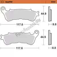 6257406502, Moto Master, Plaquette de frein 406502, plaquettes de frein frittées    , Nouveau