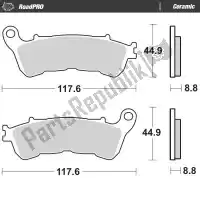 6257406504, Moto Master, Klocek hamulcowy 406504, klocki hamulcowe organiczne    , Nowy