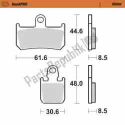 Ici, vous pouvez commander le plaquette de frein 406901, plaquettes de frein frittées auprès de Moto Master , avec le numéro de pièce 6257406901: