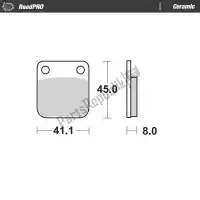 6257409204, Moto Master, Pastiglie freno 409204, pastiglie freno organiche    , Nuovo