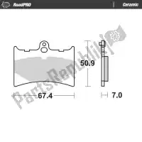 6257411104, Moto Master, Klocek hamulcowy 411104, klocki hamulcowe organiczne    , Nowy