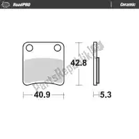 6257412404, Moto Master, Pastilha de freio 412404, pastilhas de freio orgânicas    , Novo