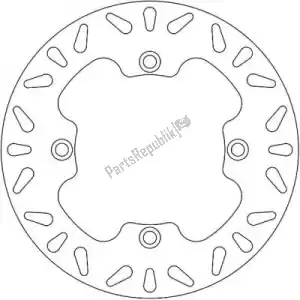 FERODO 09800270 disk fmd0027r - Upper side