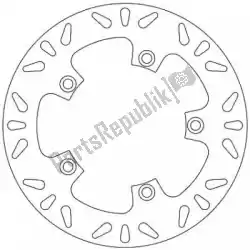 Here you can order the disk fmd0074r from Ferodo, with part number 09800740: