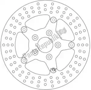FERODO 09800852 disk fmd0085rf - Upper side