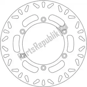 FERODO 09800890 disco fmd0089r - Lato superiore