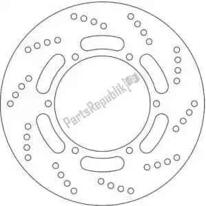 FERODO 09801750 disk fmd0175r - Upper side